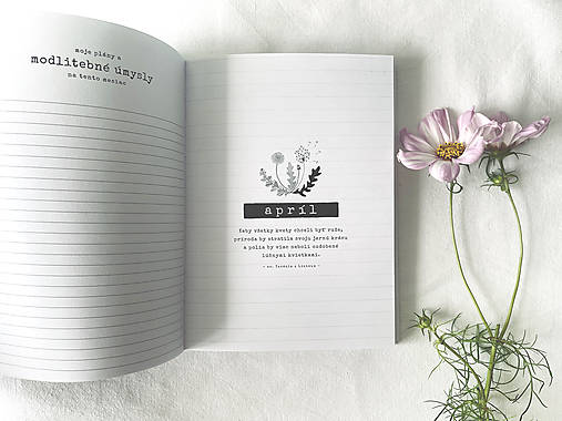 diár 2026 // lúčne kvety