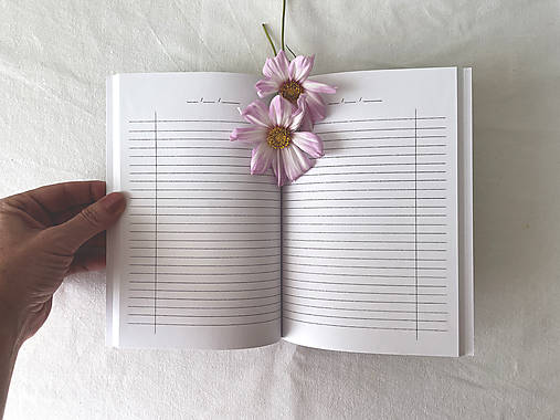 denník vďačnosti // lesný