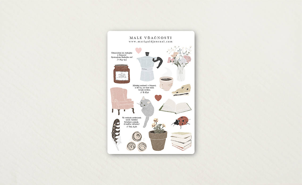 nálepky // malé vďačnosti