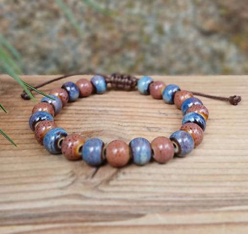 Pánske šperky - Pánsky šnúrkový náramok  - 17786099_