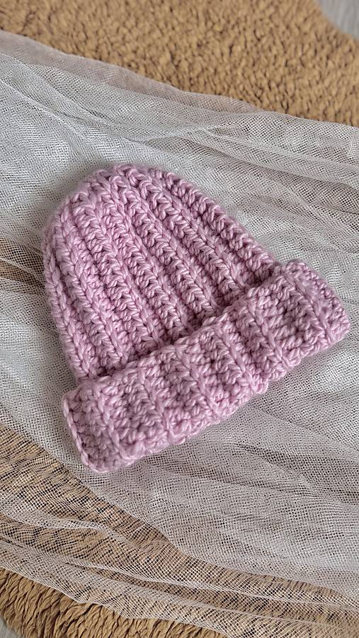 Čiapky, čelenky, klobúky - Vlnená čiapka - 17786067_