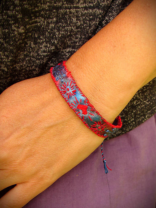 Náramky - náramok: "Výživa pre srdce I." - 17788389_