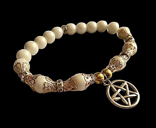 Náramky - Náramok Pentagram  - 17788153_