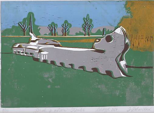 Obrazy - Drak z ostrova-Trenčín... - 17788577_