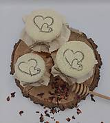 Darčeky pre svadobčanov - Darčekové balenie medu - 17789136_