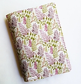 Papiernictvo - Obal na knihu nastaviteľný - Pápradie (bavlna) - 17791004_