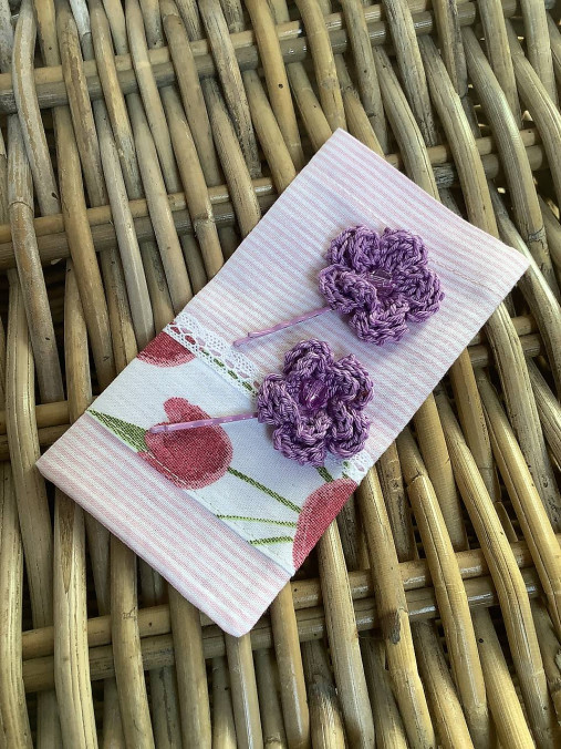 Ozdoby do vlasov - Sponky do vláskov_ fialové kvietky  - 17790786_