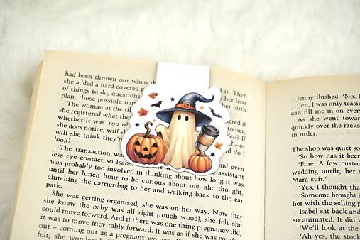 Kolekcia magnetických záložiek DUCHOVIA | Vyberte si svojho obľúbeného (Duch s kávou)