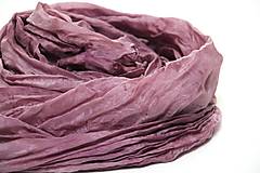  - hodvábny šál starofialový - 17792607_