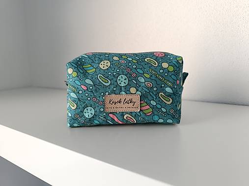 Taštičky - Kapsička (pouch) Svet baktérií - 17792355_