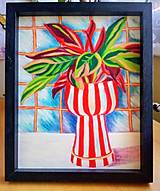 Obrazy - Leaf flower - 17793270_