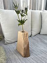 Dekorácie - Drevená váza MASIV II - 17792738_