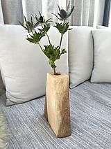 Dekorácie - Drevená váza MASIV II - 17792740_