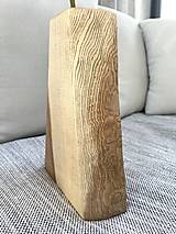 Dekorácie - Drevená váza MASIV II - 17792741_