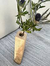 Dekorácie - Drevená váza MASIV II - 17792742_
