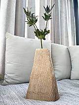 Dekorácie - Drevená váza MASIV II - 17792743_