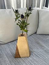 Dekorácie - Drevená váza MASIV II - 17792745_