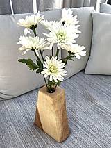 Dekorácie - Drevená váza MASIV II - 17792746_