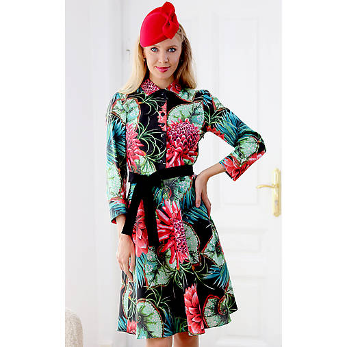 Šaty - Bernice - košeľové šaty s vreckami - 17795707_