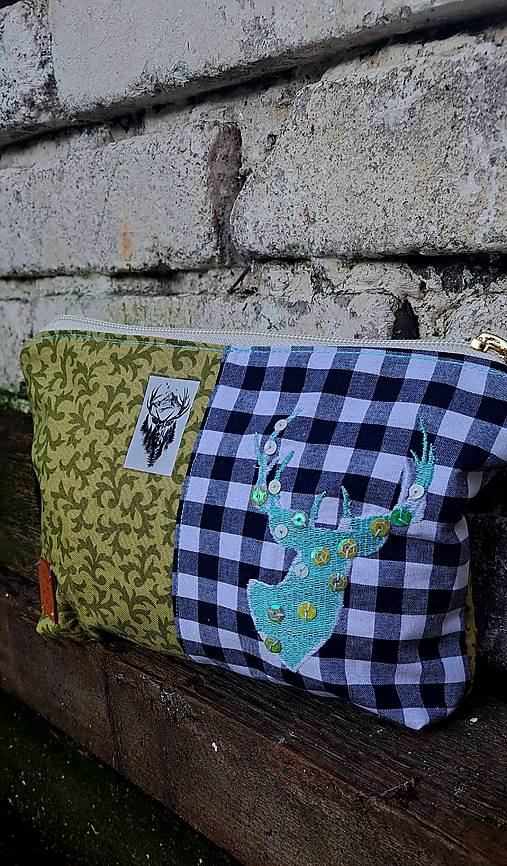 kosmetická taštička jelínek