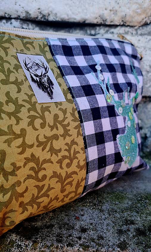 kosmetická taštička jelínek