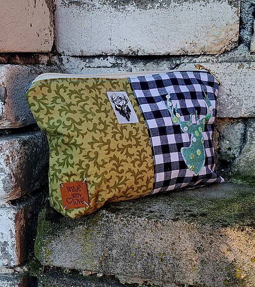 kosmetická taštička jelínek