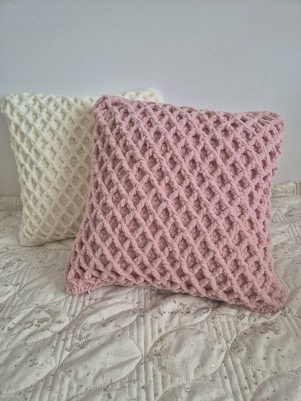 Diamantová obliečka na vankúš 40x40cm