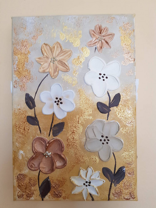 Obrazy - Kvety 3D - 17794770_