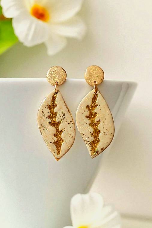 Náušnice - Napichovacie náušnice s ornamentami, chirurgická oceľ - 17795702_