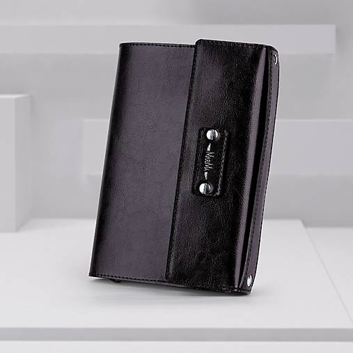 Papiernictvo - Kožený plánovací diár AMIRA - TP A5 - 2026 týžd/2str. alebo denný/1str. (Čierna) - 17797688_