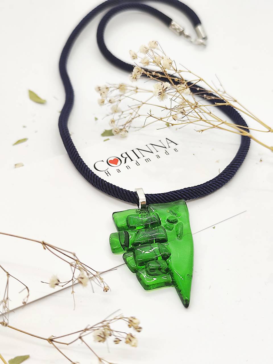  Náhrdelník z vínových fliaš "ALMA"