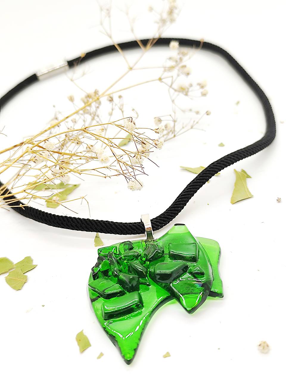  Náhrdelník z vínových fliaš "ZITA"