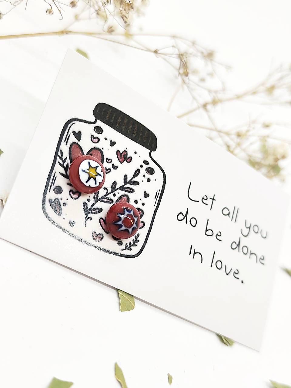  Jedinečné náušnice z muránskeho skla "ABIGÉL"