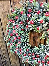 Dekorácie - Jesenný veniec muchotrávky  - 17796312_