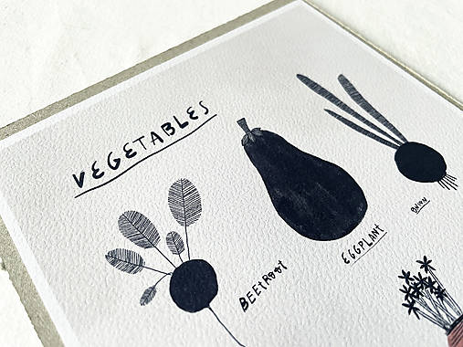 artprint // vegetables