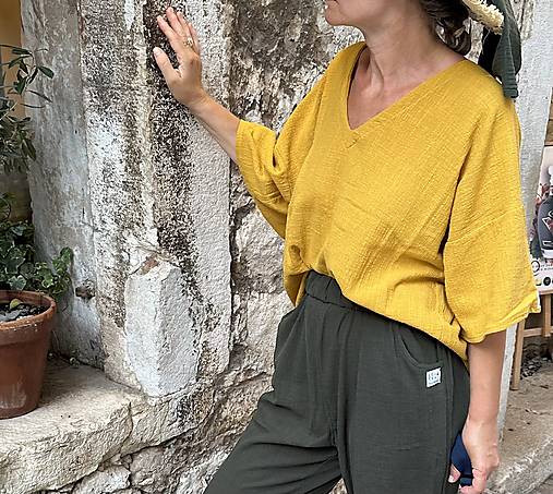 Topy, tričká, tielka - Tričko Slub - 17796287_