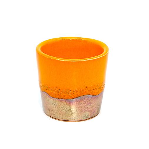 Nádoby - Keramická šálka na kávičku bez uška - 17796552_