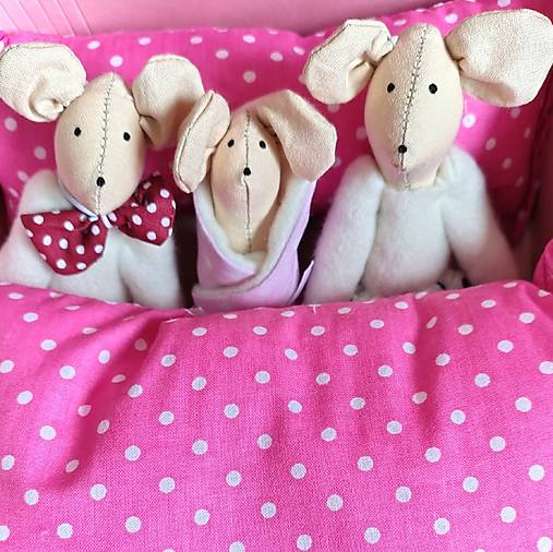 Hračky - Myšky v kufríku  - 17799057_