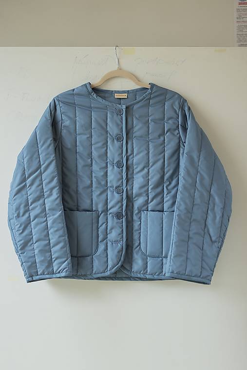 Bundy a kabáty - Prešívaná bunda s golierom Sandy pre mamu a dcéru - 17800061_