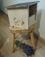 Pre zvieratá - Vtáčia búdka pre žltochvosta FOoFO - lístie - 17801226_