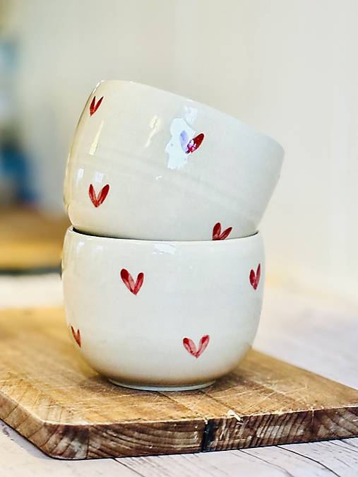 Love - pohárik latte (280ml, bez uška)