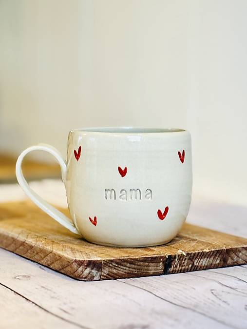 Love - šálka na čaj mama (400ml, s uškom)