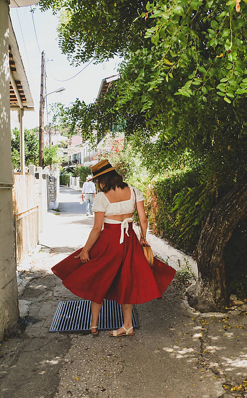 Nohavice - Sukňové nohavice Elizabeth po kolená  - 17800708_