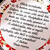 Zrkadielka - zrkadielko pre dcéru... text, motív na želanie - 17800135_