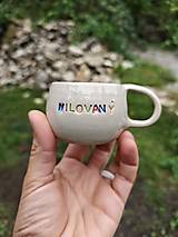 Nádoby - šálka milovaný 80 ml - 17800101_