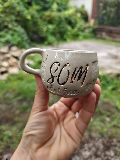 Nádoby - šálka SOM (ona) 120 ml - 17798979_