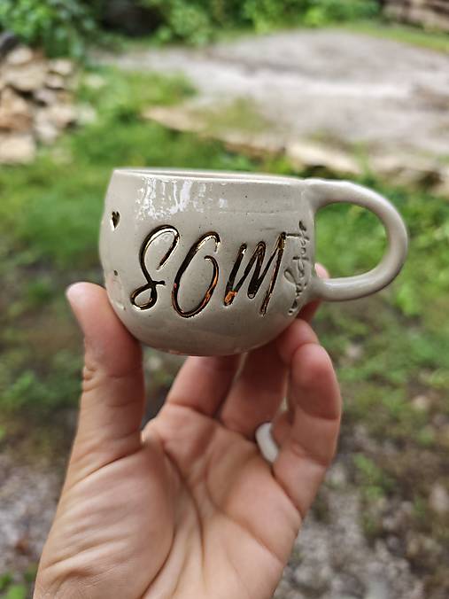 Nádoby - šálka SOM 2 (ona) 120 ml - 17798993_