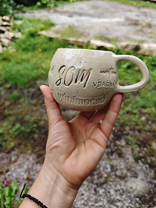 Nádoby - šálka SOM 5 (ona) 320 ml - 17799037_