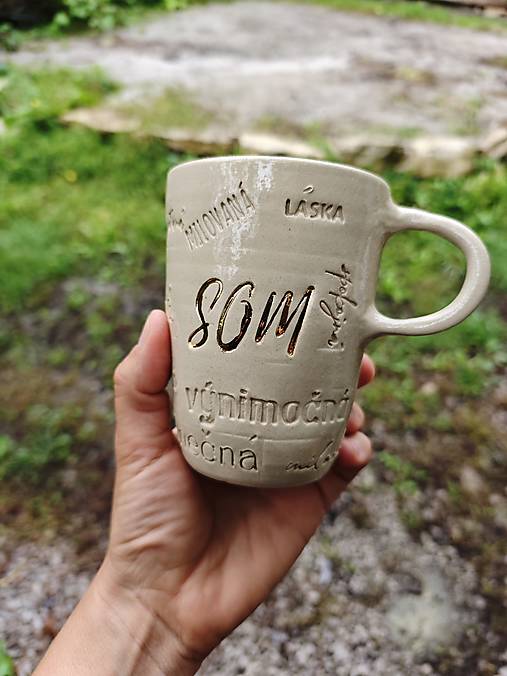 Nádoby - šálka SOM 6 (ona) 340 ml - 17799042_