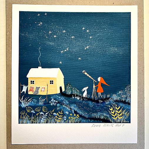 Malé hotofky, Giclée Art Print, 18x20cm